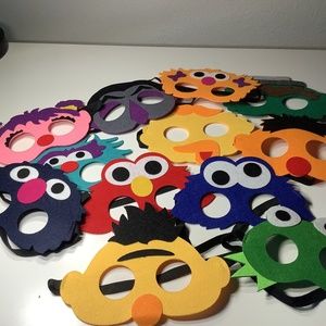 Childrens Birthday Party Sesame Street 12pk